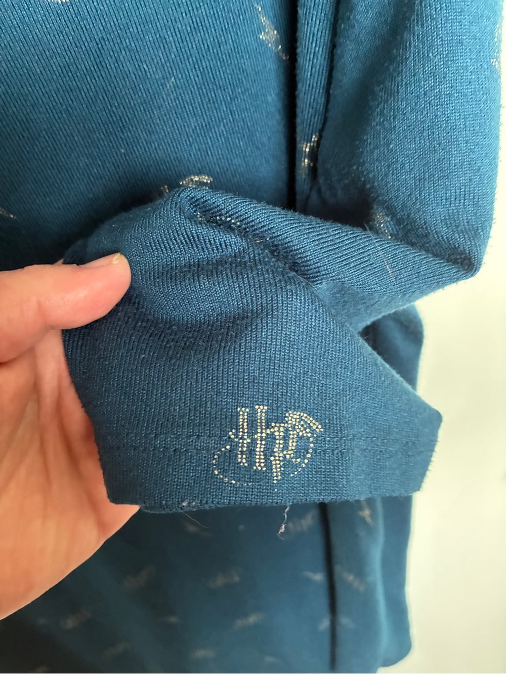 Warner Bros. Teal Blue Women's Long-Sleeve Sleep Shirt - Picture 14 of 14